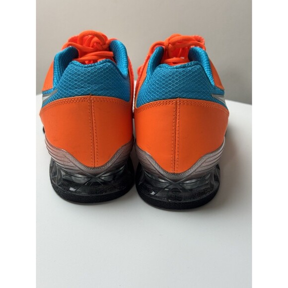 Size 9.5 - Nike Romaleos 2 Total Orange Blue Lagoon - Picture 4 of 7